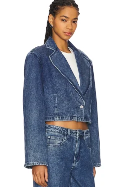 Cropped Blazer Jacket