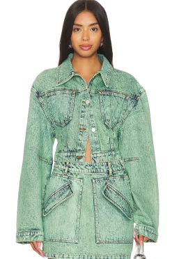 Cropped Mercer Jean Jacket