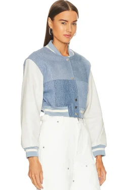 Cropped Varsity Jacket