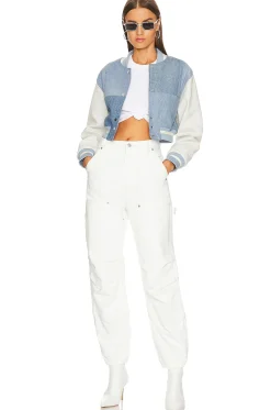 Cropped Varsity Jacket