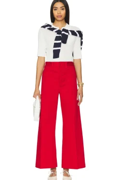 Cropped Wide Leg Pants