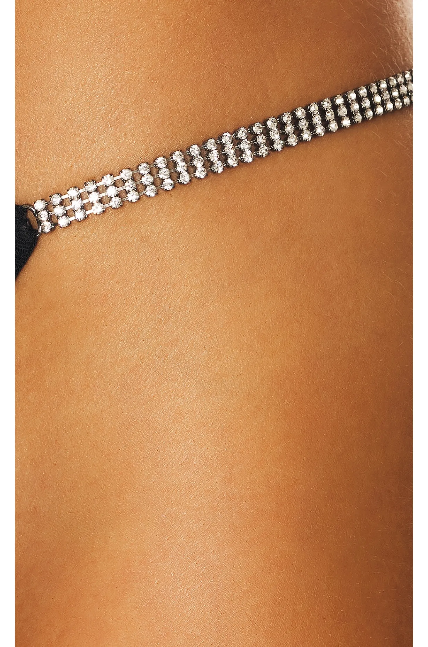 Crystal Bouquet Lace G String