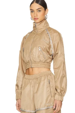 Crystal Trim Track Jacket