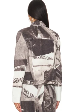 Cuff Zip Trucker Jacket