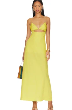 Cut Out A Line Maxi Dress