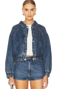 Denim Bomber Jacket