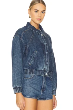 Denim Bomber Jacket