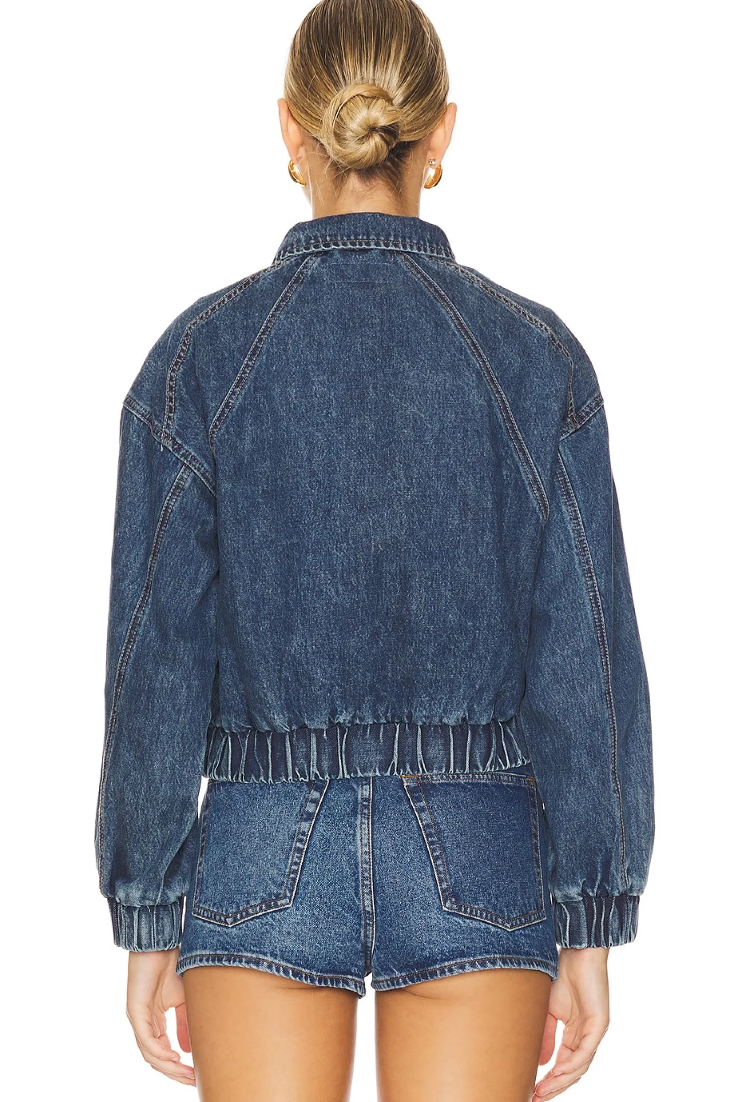 Denim Bomber Jacket