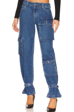 Denim Cargo Pant