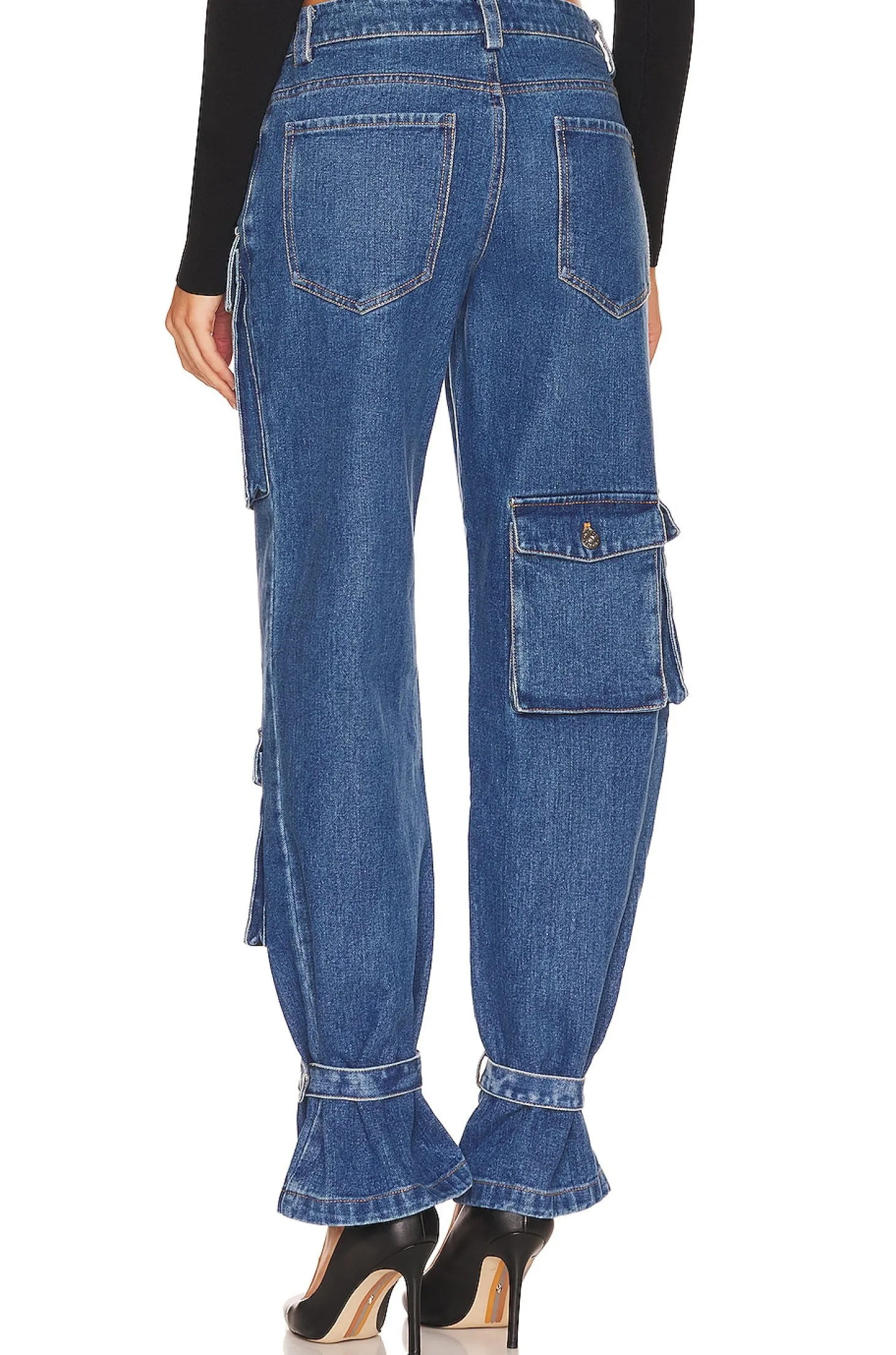 Denim Cargo Pant