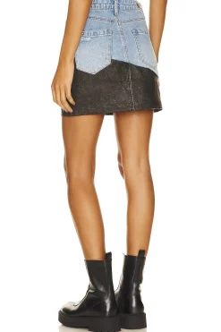 Denim Mini Skirt