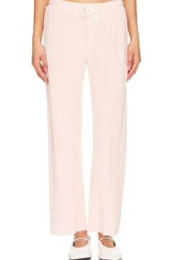 Diamond Terry Cloth Crop Pant