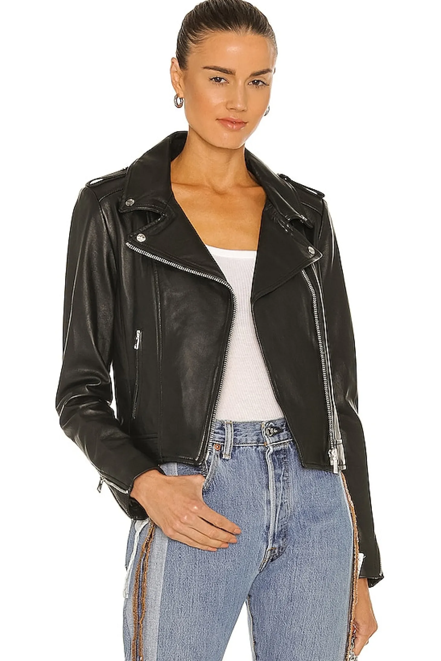 Donna Leather Jacket