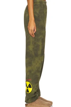 Don't Test Me Terry Natural Kimmy Sweatpants