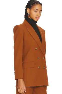 Double Breasted Slim Blazer