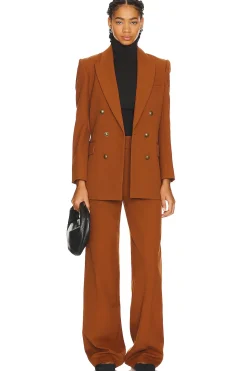 Double Breasted Slim Blazer