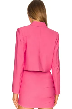 Double Brested Crop Blazer