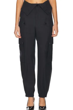 Double Waistband Cargo Pants