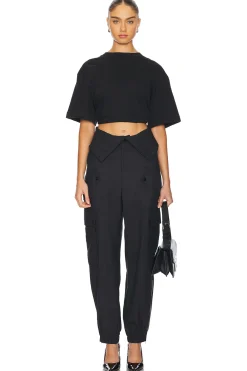 Double Waistband Cargo Pants