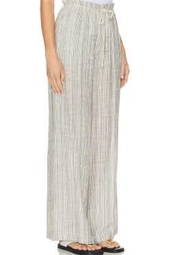 Drawcord Wide Leg Pant