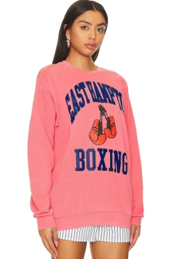 East Hampton NY Boxing Crewneck Sweatshirt