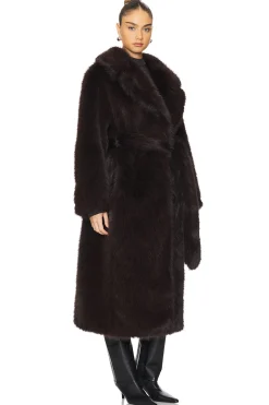 Ebony Shearling Coat