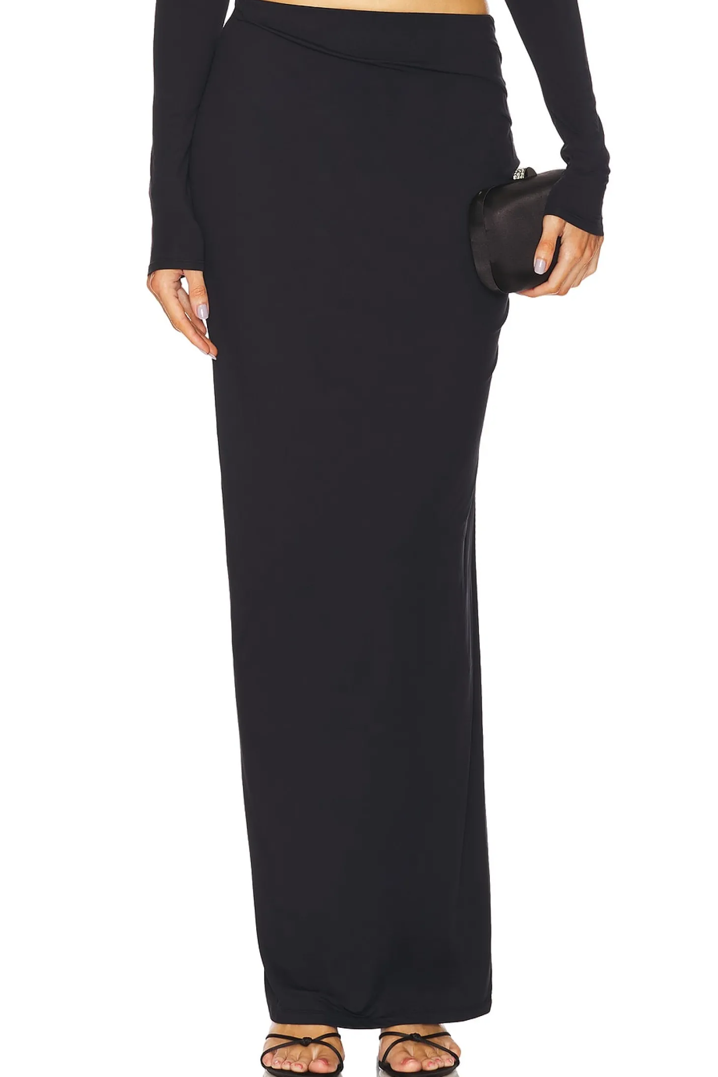 Echauffe Ruched Jersey Skirt