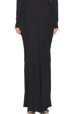 Echauffe Ruched Jersey Skirt