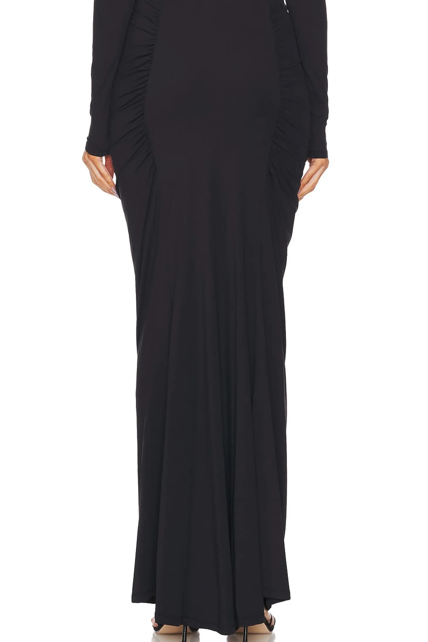 Echauffe Ruched Jersey Skirt