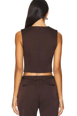 Edwina Havey Satin Vest