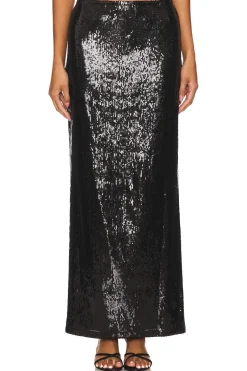 Elettra Sequin Column Skirt