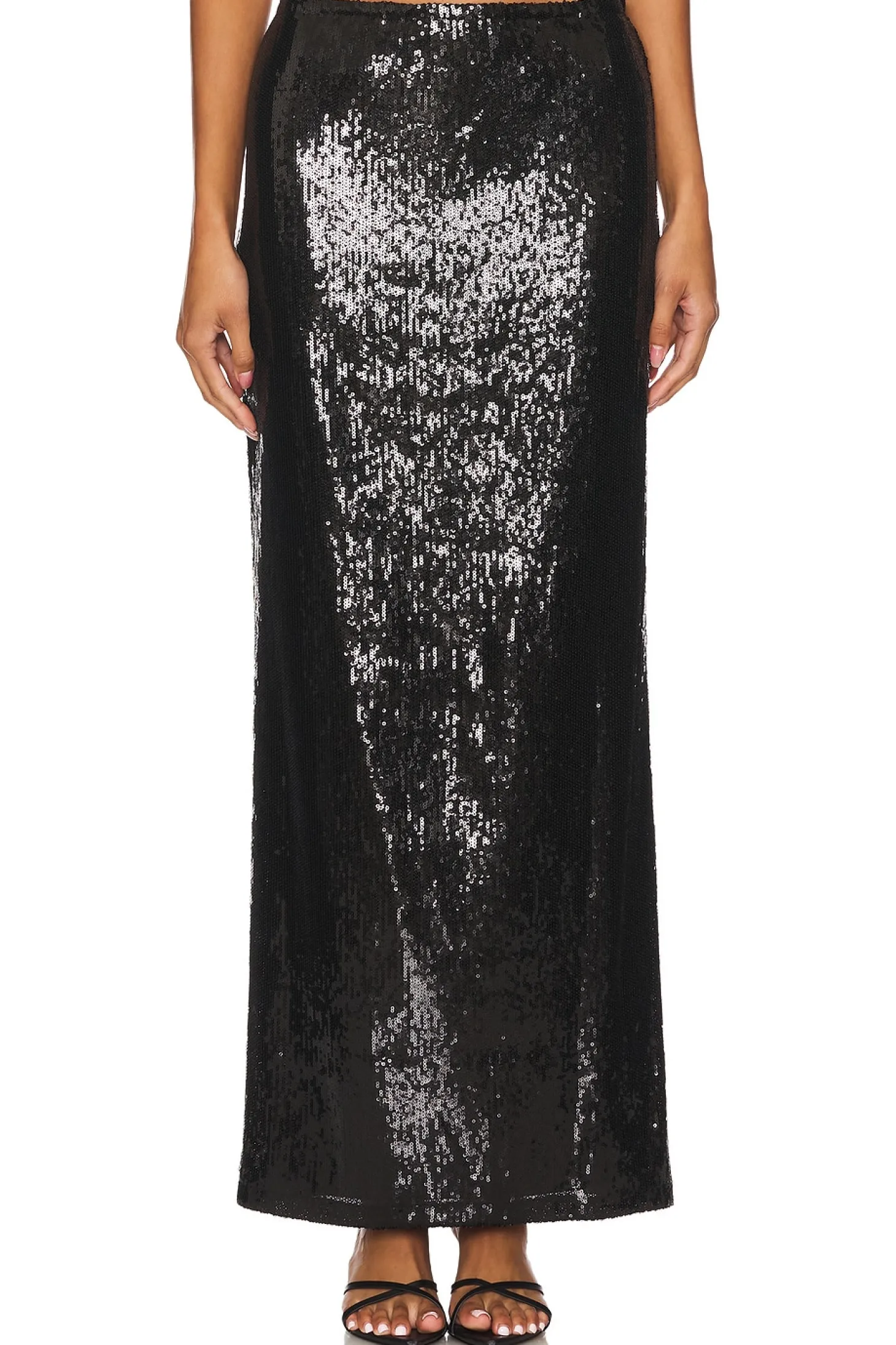 Elettra Sequin Column Skirt