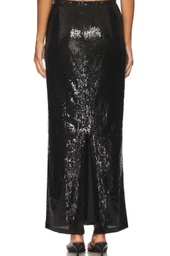 Elettra Sequin Column Skirt