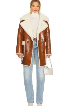 Elodie Shearling Coat
