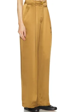 Emerson High Rise Pleated Pant