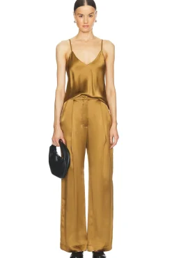 Emerson High Rise Pleated Pant