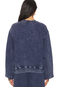 Essential Terry Crew Sweatshirt W/ Puff Paint Logo