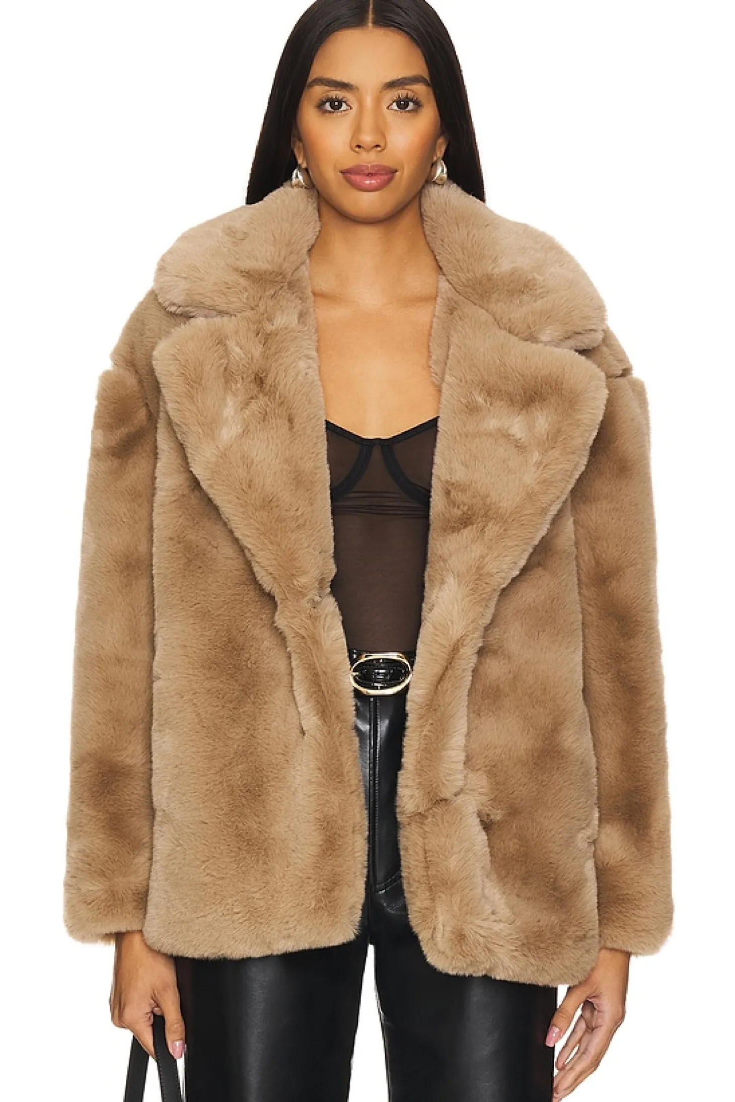 Faux Fur Coat