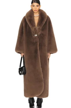 Faux Fur Coat