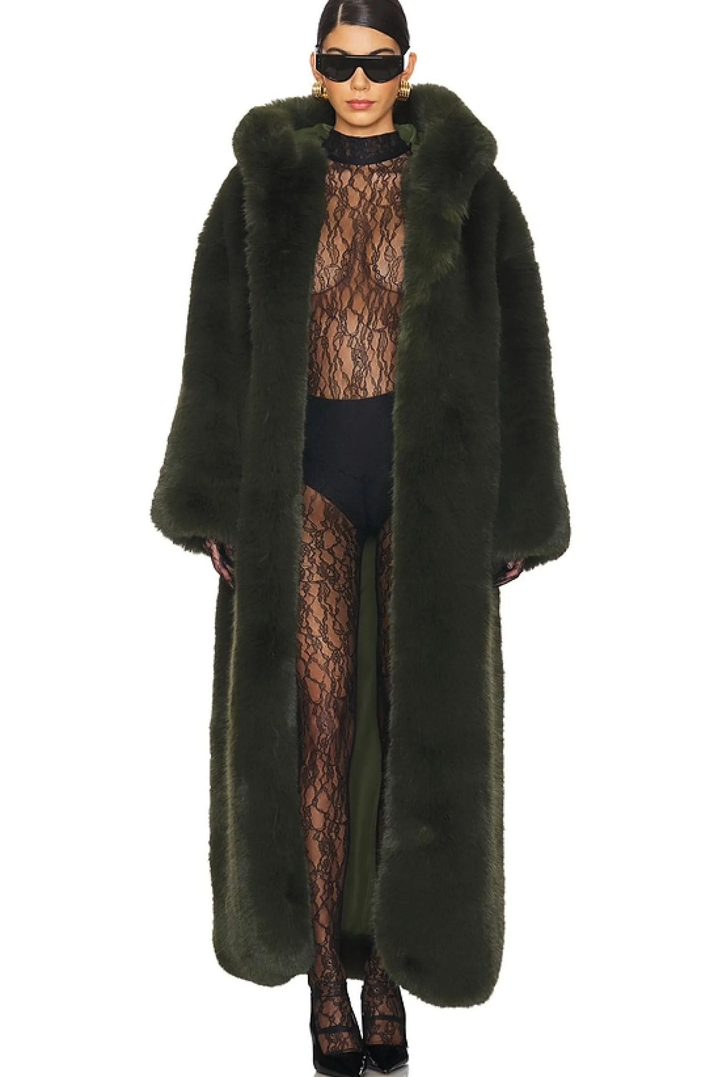 Faux Fur Coat