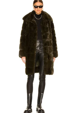 Faux Fur Long Coat
