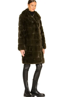 Faux Fur Long Coat