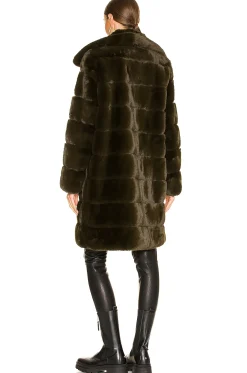 Faux Fur Long Coat