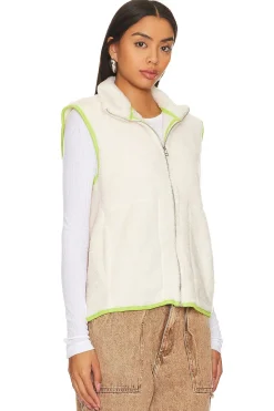 Faux Fur Zipper Vest