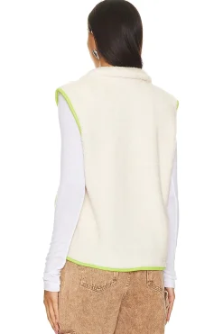 Faux Fur Zipper Vest