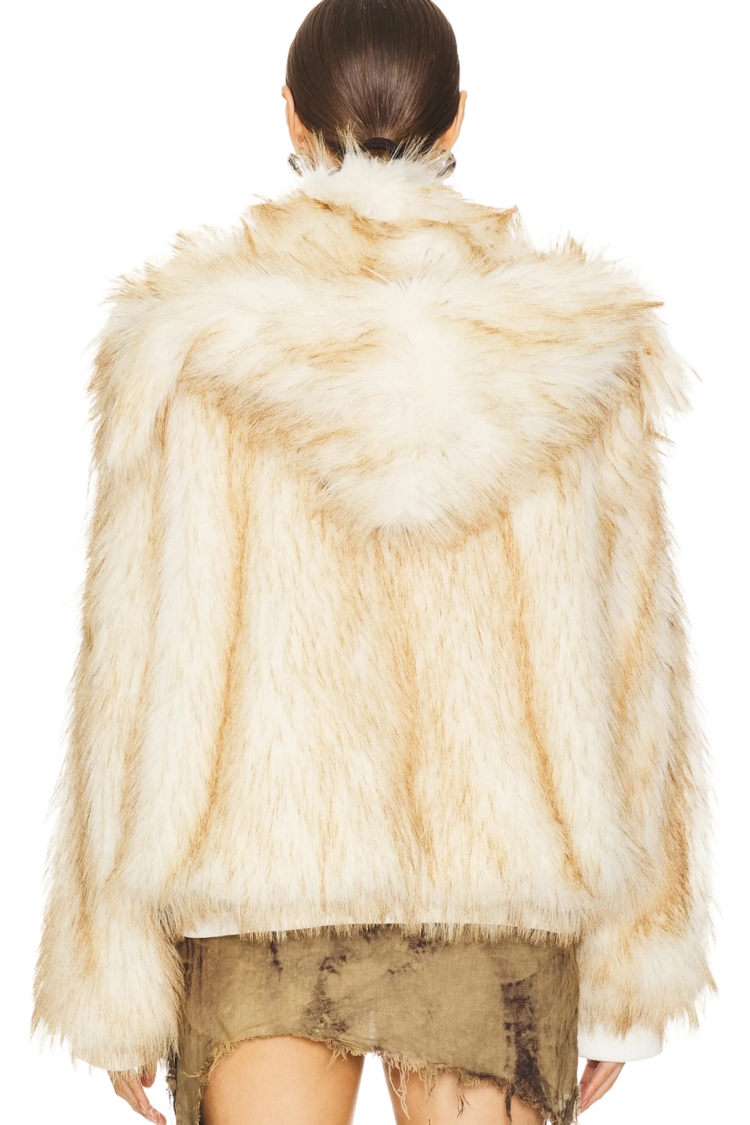 Faux Hair Shearling Jacket