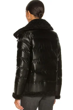 Faux Sherpa Moto Jacket