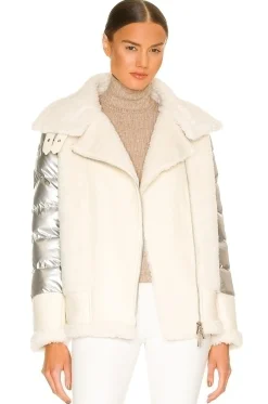Faux Sherpa Moto Jacket