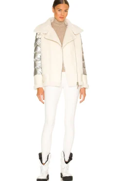 Faux Sherpa Moto Jacket