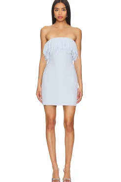 Feather Evening Dress